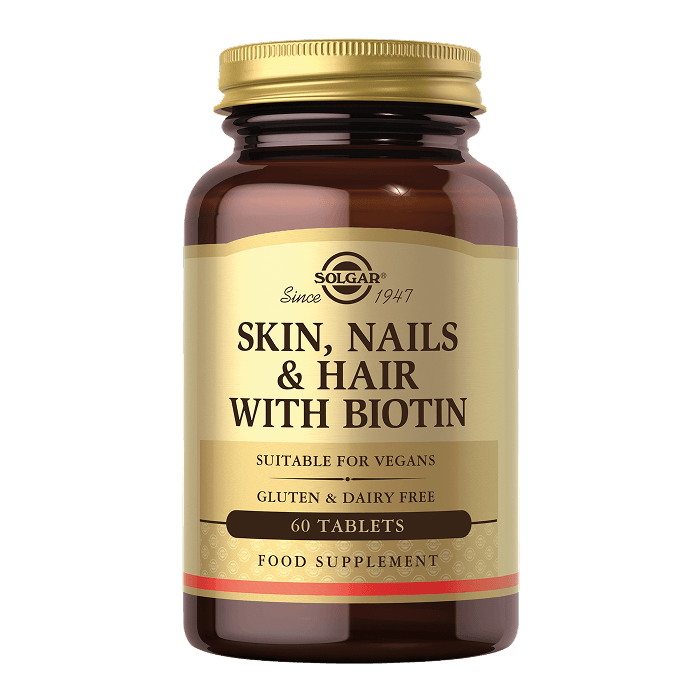 Solgar Skin, Nails & Hair with Biotin, 60 tableta